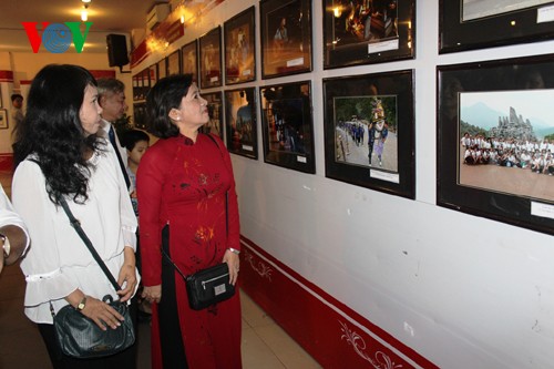 В г.Хошимине открылась фотовыставка «Солдаты Дядюшки Хо – лучшие люди»