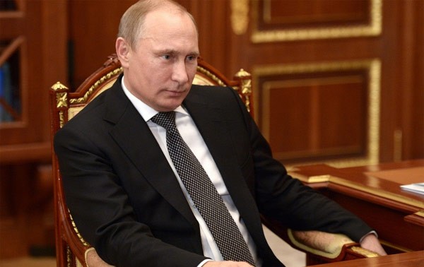 Россияне выбрали Владимира Путина «Человеком 2014 года»