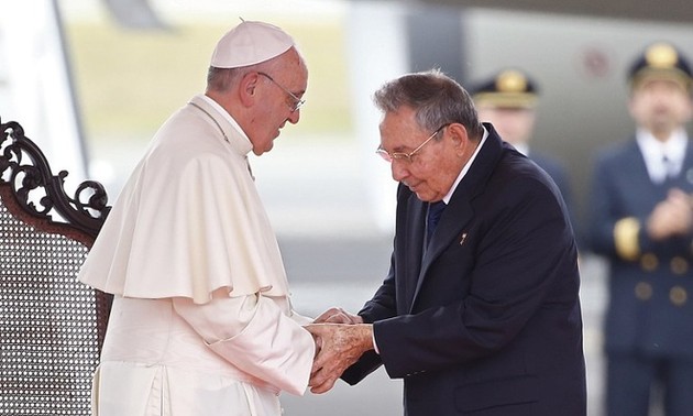 Папа Римский Франциск впервые находится на Кубе с апостольским визитом
