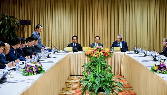 Вице-премьер Ву Дык Дам принял правление Делового совета по устойчивому развитию Вьетнама