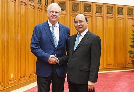 Премьер Вьетнама принял директора Вьетнамской программы Гарвардского университета
