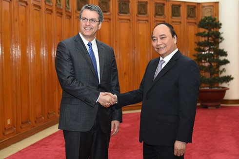 Глава ВТО подтвердил, что готов поддержать Вьетнам в экономической интеграции