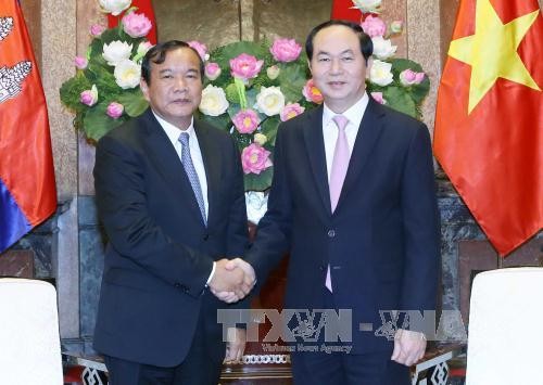 Президент Вьетнам принял дипломатов Камбоджи, Аргентины и Мьянмы
