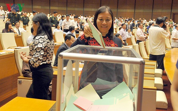 Избиратели Вьетнама выразили веру в важные решения, принятные на 1-й сессии НС СРВ