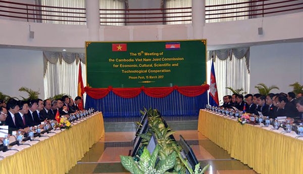 В Пномпене прошло 15-е заседание Смешанной вьетнамо-камбоджийской комиссии