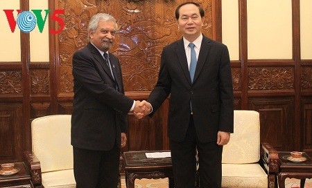 Чан Дай Куанг принял постоянного координатора ООН, представителя ПРООН во Вьетнаме