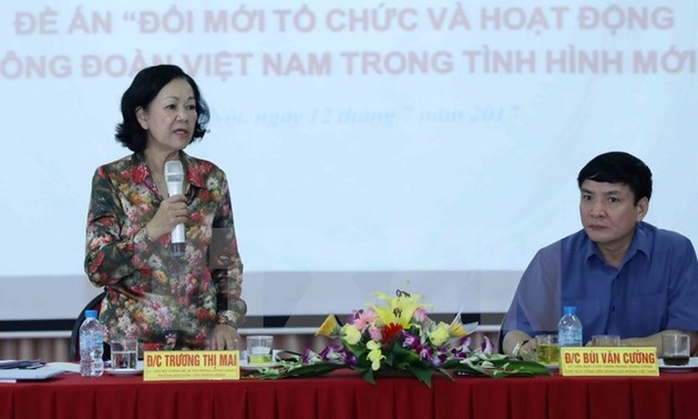Комплексное и эффективное обновление работы вьетнамских профсоюзов