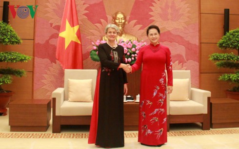 Председатель Нацсобрания Вьетнама приняла гендиректора ЮНЕСКО