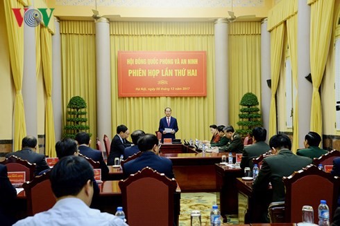 В Ханое прошло второе заседание Совета по обороне и безопасности