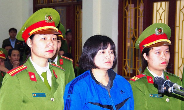 Приговор суда в отношении Чан Тхи Нга, обвиненной в пропаганде против государства, оставлен в силе