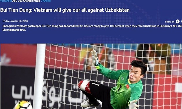 Сборная Вьетнама по футболу произвела впечатление на мировые СМИ