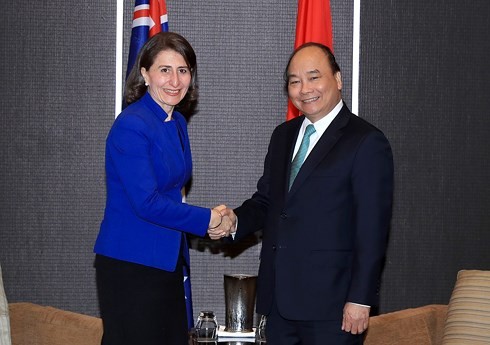 Нгуен Суан Фук встретился с премьер-министром и губернатором штата Новый Южный Уэльс