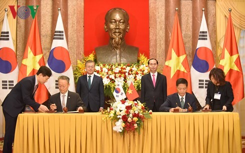 Вьетнам и Республика Корея договорились о дальнейшем углублении стратегического партнёрства