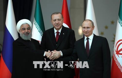 Трехсторонняя встреча лидеров России, Турции и Ирана посвящена урегулированию ситуации в Сирии
