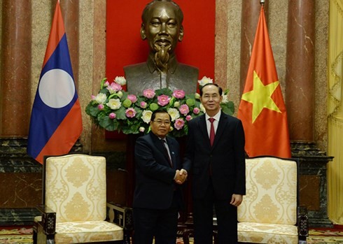 Президент Вьетнама Чан Дай Куанг принял вице-спикера парламента Лаоса