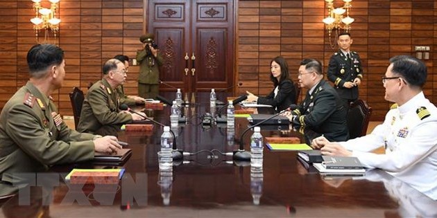 Две Кореи одобрили разоружение объединённой зоны безопасности