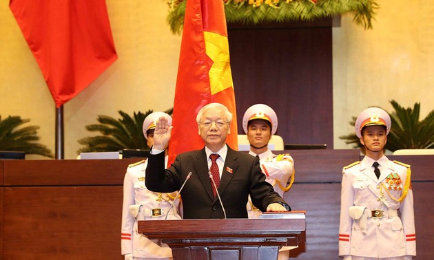 Мировые лидеры продолжают поздравлять генсека ЦК КПВ Нгуен Фу Чонга с избранием на пост президента СРВ