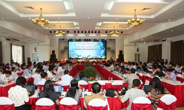 В провинции Нгеан прошёл семинар, посвящённый 50-летию победы на земле Чуонгбон