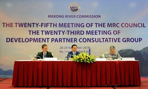 В городе Халонг прошло 25-е заседание Комиссии по реке Меконг