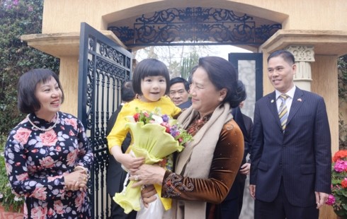 Председатель Нацсобрания Вьетнама прибыла в Марокко с официальным визитом