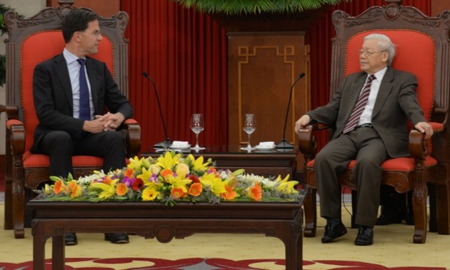 Нгуен Фу Чонг принял премьер-министра Нидерландов Марка Рютте