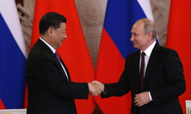 Лидеры России и Китая договорились поднять уровень двусторонних отношений