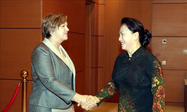 Нгуен Тхи Ким Нган приняла главу представительства ЮНИСЕФ во Вьетнаме