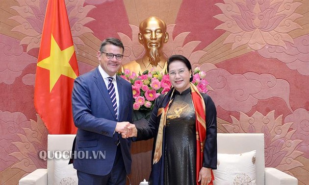 Нгуен Тхи Ким Нган приняла спикера парламента германской федеральной земли Хессен