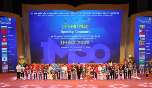В Ханое открылась международная олимпиада по математике и естественным наукам 2019