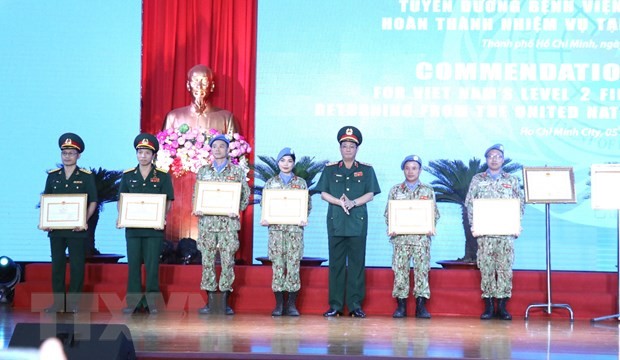 Отмечены достижения миротворческих сил Вьетнама
