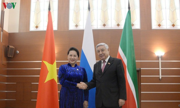 Нгуен Тхи Ким Нган встретилась с председателем Госсовета Республики Татарстан