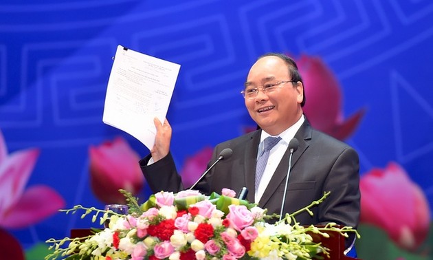 В Ханое прошла конференция премьер-министра Вьетнама с предпринимателями 2019 года