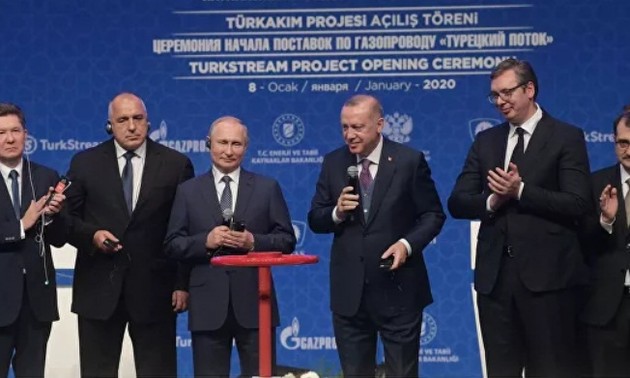 Путин и Эрдоган дали старт газопроводу «Турецкий поток»