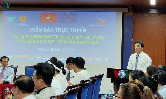 Радио «Голос Вьетнама» – соорганизатор онлайн-форума «Соглашение EVFTA: шансы и вызовы»