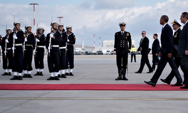 Obama commence sa tournée d'adieu en Grèce
