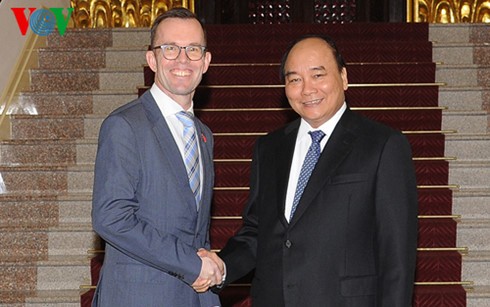 Nguyên Xuân Phuc reçoit l’ambassadeur néo-zélandais