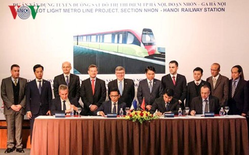 Hanoi: plus de 7.660 milliards de dongs pour un réseau ferroviaire urbain