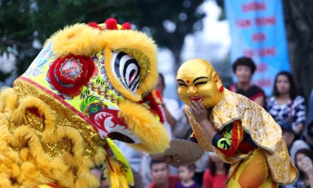 Ouverture du 4ème festival national des troupes de danse de licorne et de dragon