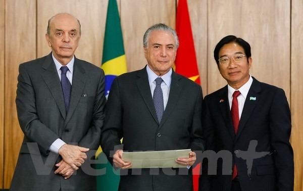 Le Brésil souhaite renforcer la coopération avec le Vietnam