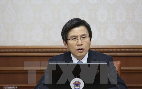 Le président par intérim sud-coréen dénonce le programme balistique de Pyongyang