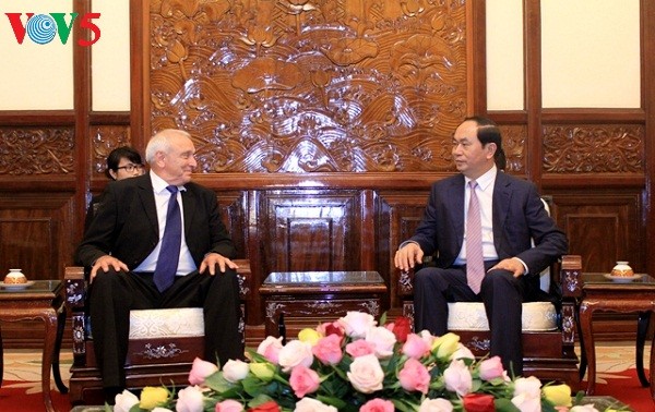Trân Dai Quang plaide pour une coopération Vietnam-Israël dans les hautes technologies