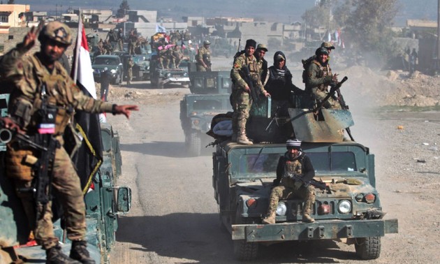 Irak : l'armée consolide ses positions au sud de Mossoul