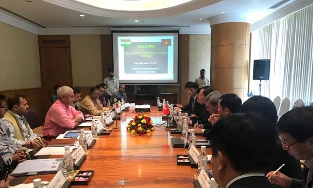 Vietnam et Inde boostent leur coopération dans les postes et télécommunications 
