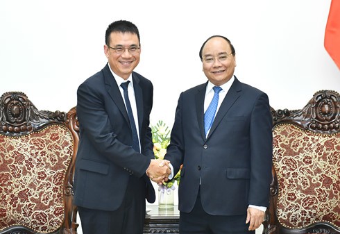 Nguyen Xuan Phuc reçoit le président du groupe thaïlandais SCG