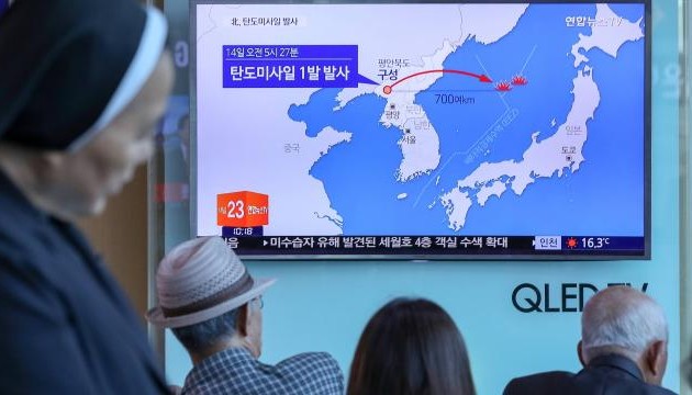Tir de missile nord-coréen: Séoul, Pékin et Moscou "préoccupés"