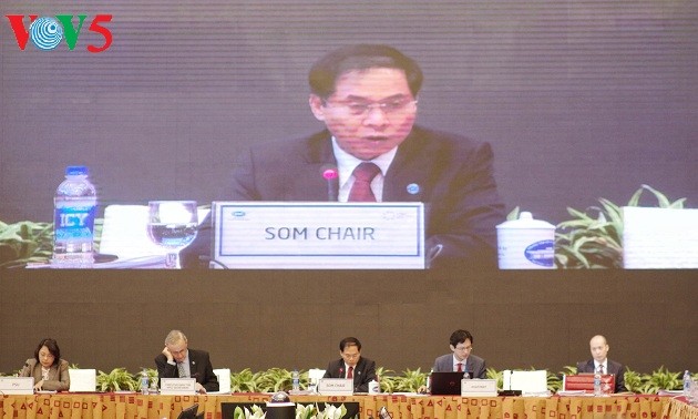 SOM2-APEC: Les initiatives vietnamiennes largement saluées