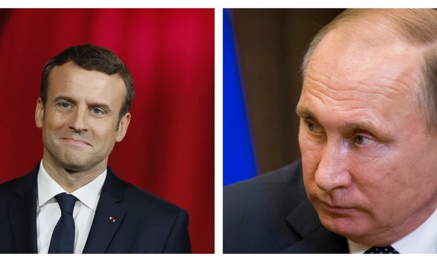 Emmanuel Macron et Vladimir Poutine se sont téléphonés pour la première fois