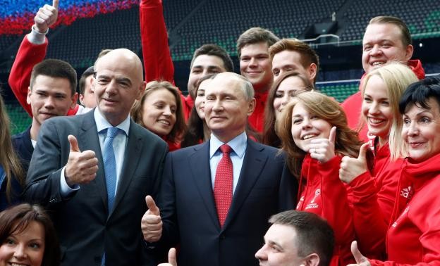 Mondial-2018: Infantino satisfait des préparatifs en Russie