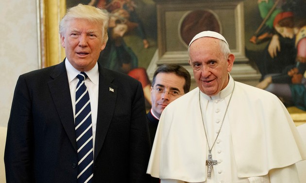 La paix au programme de l’entretien entre le pape François et Donald Trump