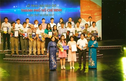 Remise du 35ème prix de la presse de Ho Chi Minh-ville
